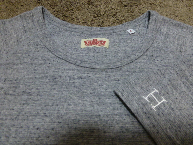 Hr ハリウッドランチマーケット Hマーク半袖丸首ストレッチフライスカットソー灰4超美品 の落札情報詳細 ヤフオク落札価格情報 オークフリー スマートフォン版