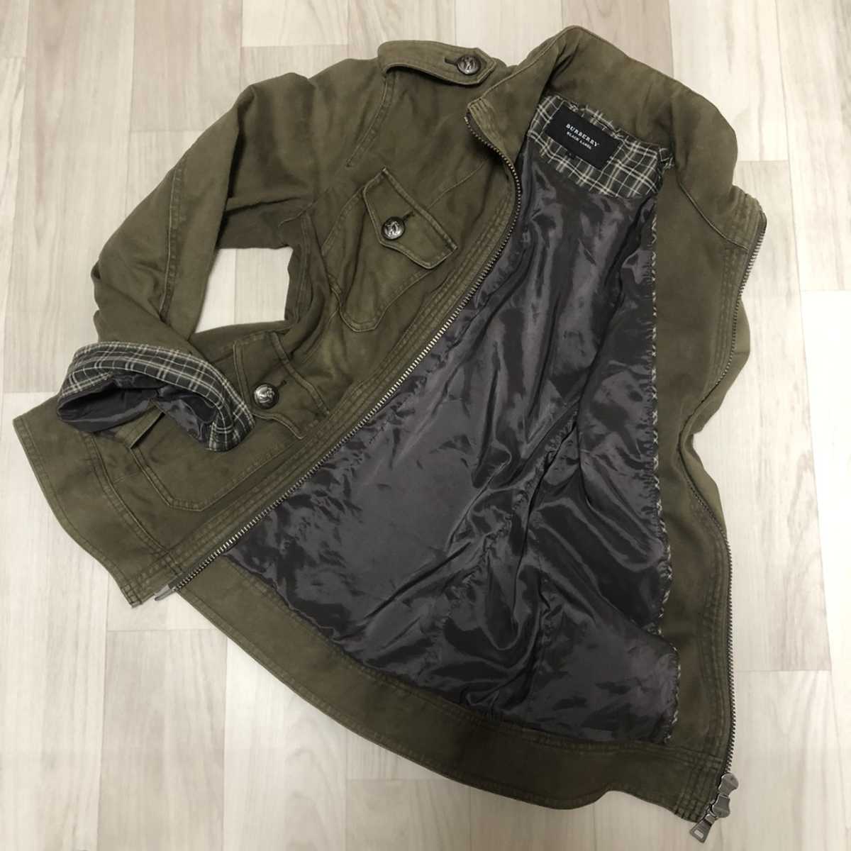 英国紳士の軍服】バーバリー ブラックレーベル BURBERRY BLACK LABEL