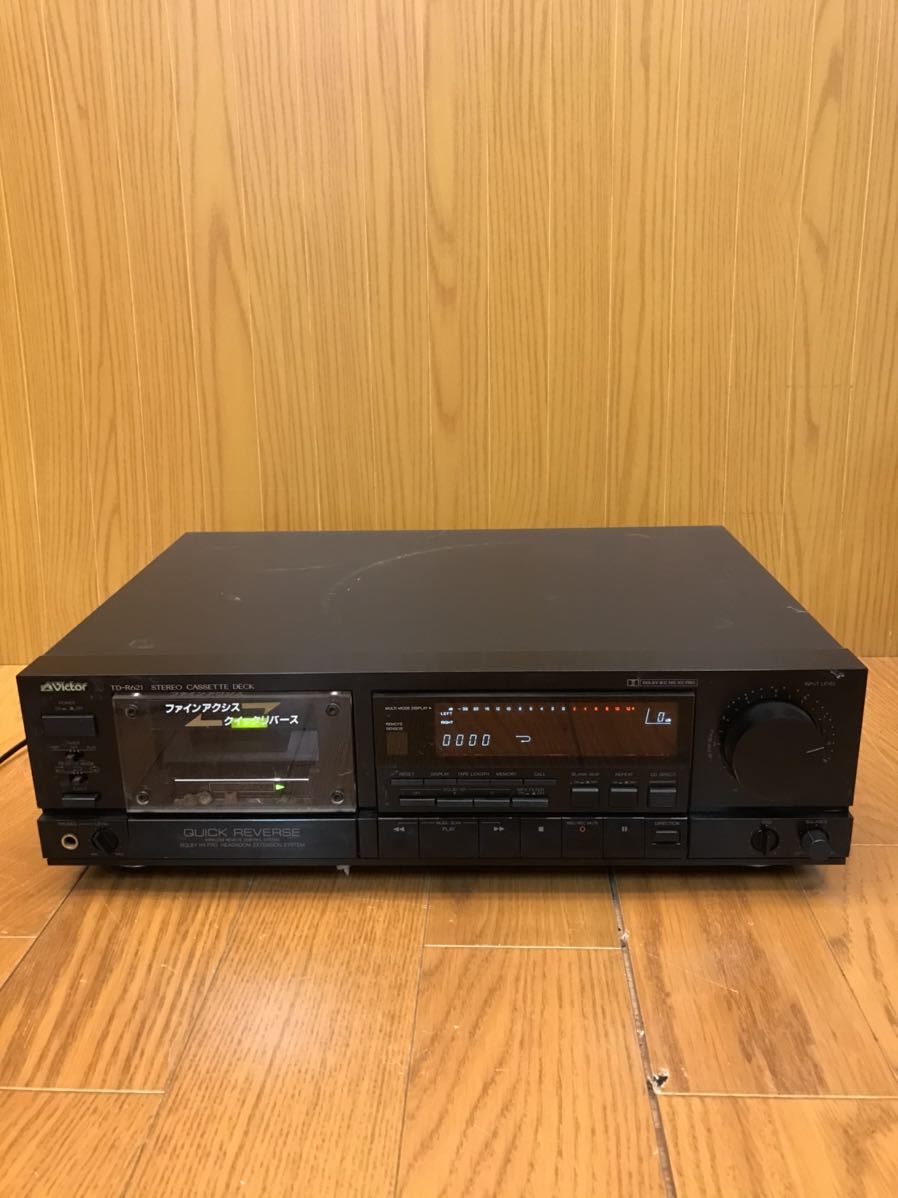 Victor ビクター/カセットデッキ/TD-R611/08360823/Wオーディオ