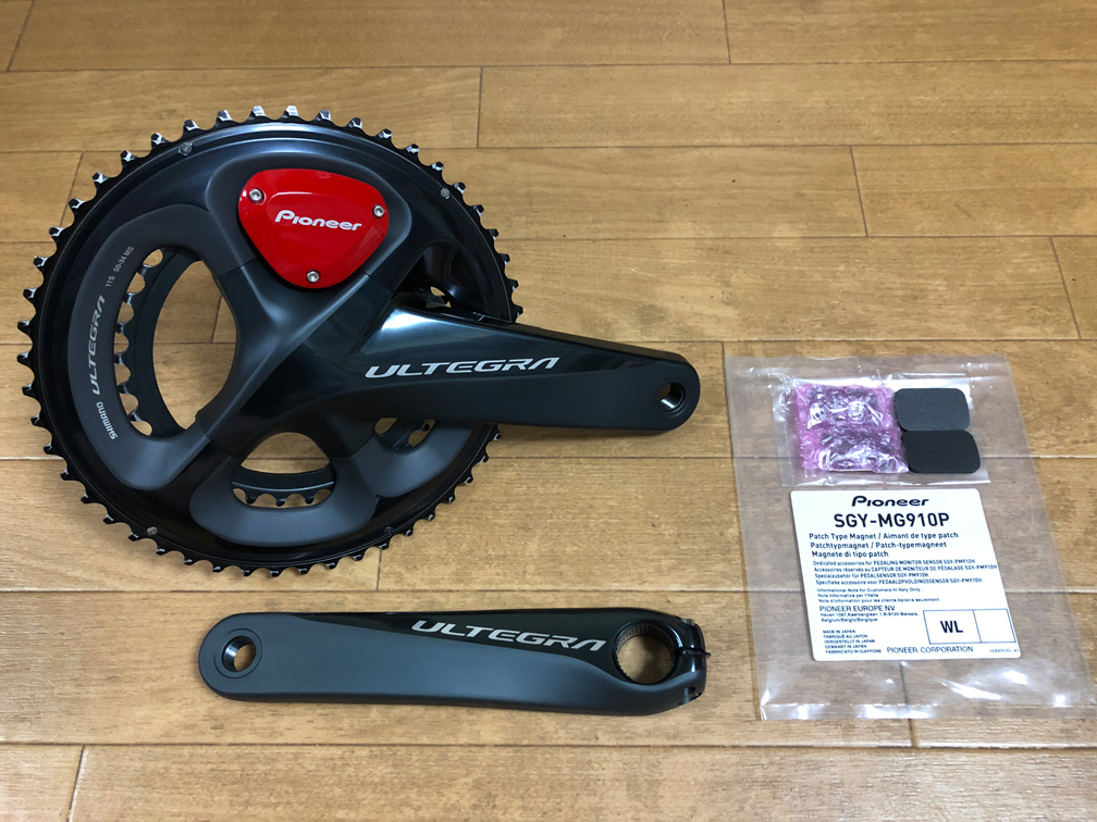 シマノアルテグラ 6800 クランク パイオニア パワーメーター 【公式通販】