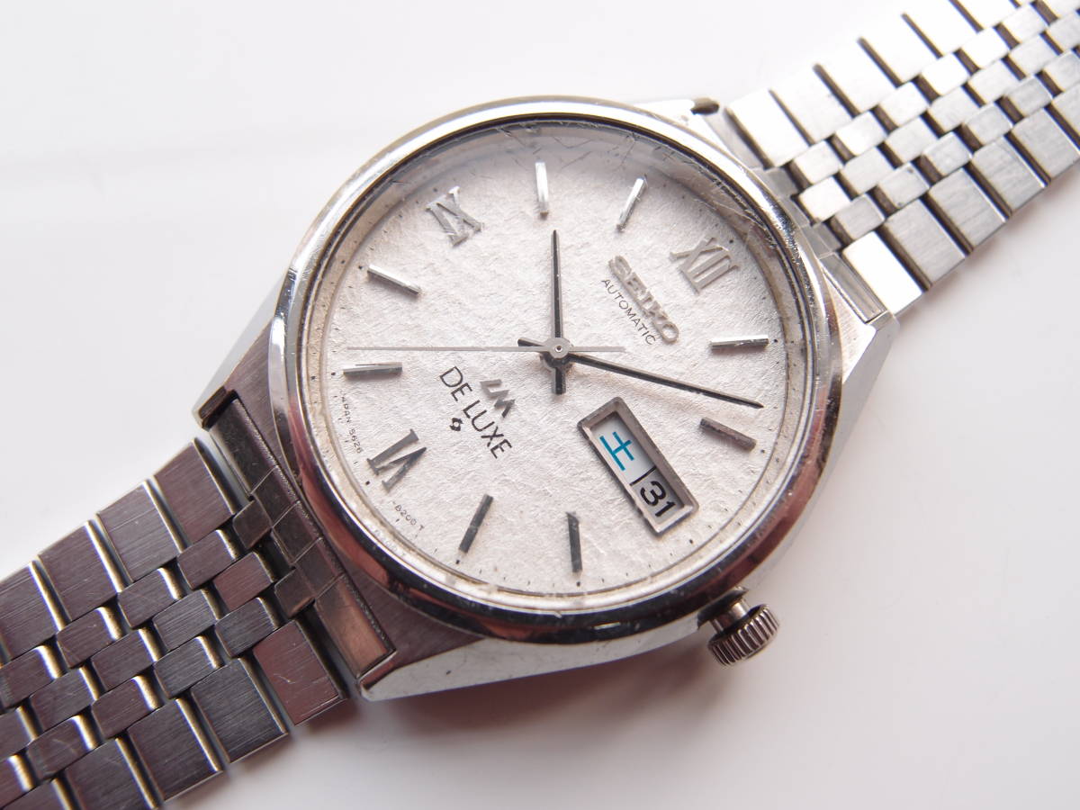 SEIKO セイコー LM ロードマチック DELUXE 5626-8160 ホワイト雪