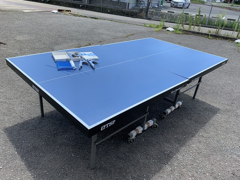 福井県福井市直接引取り限定】 TSP セパレート式 卓球台 Euro-Standard 