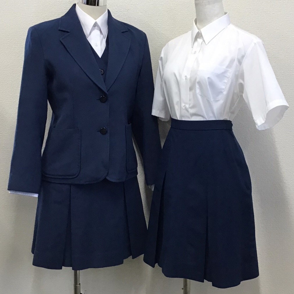 A F430 中古 愛知県 稲沢東高校 6点セット 指定品 ブレザー ベスト スカート ブラウス 11 160 165 W69 制服 高校 女子学生 学生服 の落札情報詳細 ヤフオク落札価格情報 オークフリー スマートフォン版