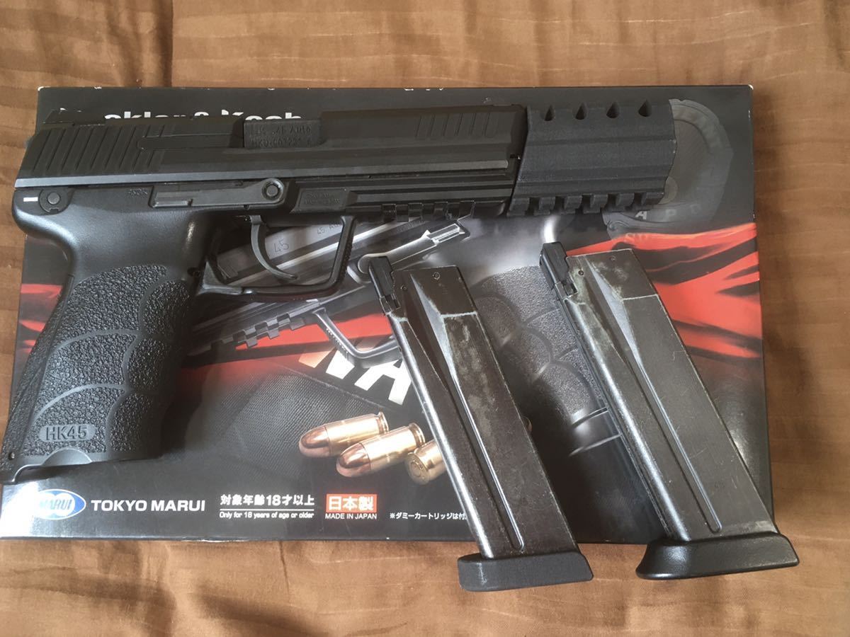 サイドアームズカスタム 東京マルイ ガスブローバックガン HK45
