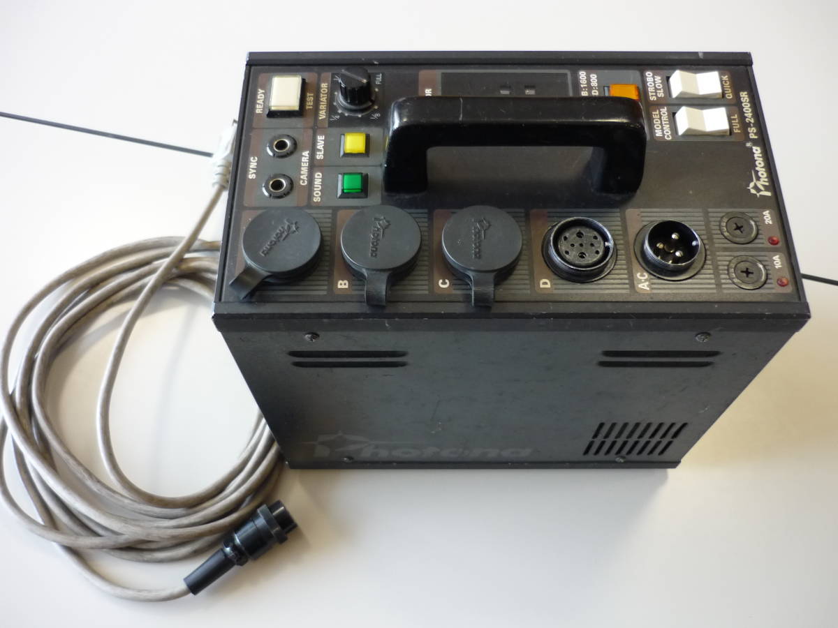 PhotonaフォトナPS-2400SRヘッド2灯ケース付き ジャンク品 PhotonaフォトナPS-2400SRヘッド2灯ケース付き ジャンク品
