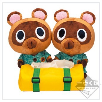 新品】即決 送料無料【A賞 つぶきち＆まめきちのティッシュケース】一