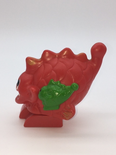 信用金庫 親子怪獣 ソフビ 貯金箱 激レア 昭和レトロの落札情報詳細