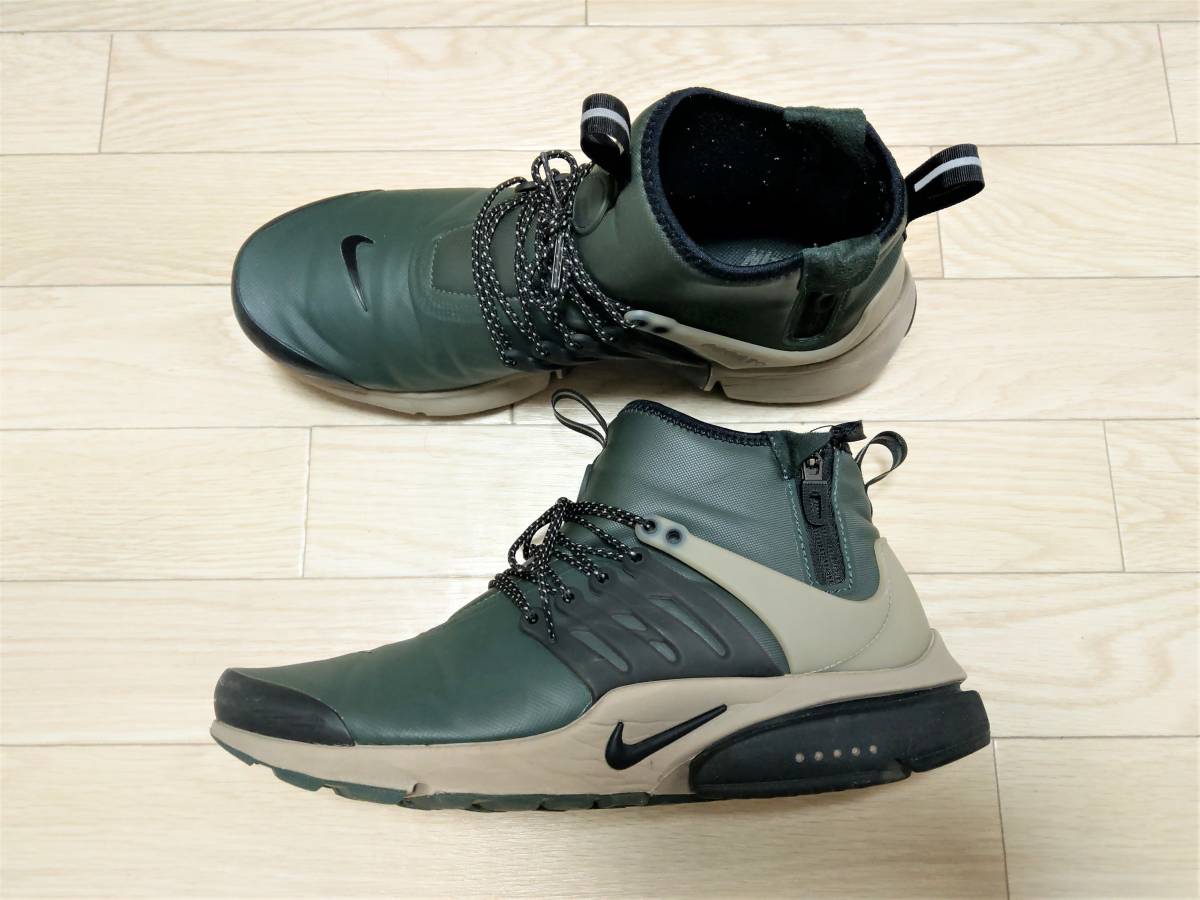 Nike Air Presto Mid Utility ナイキ エアプレストユーティリティー ミッド サイズ 29cm Us11 の落札情報詳細 ヤフオク落札価格情報 オークフリー スマートフォン版