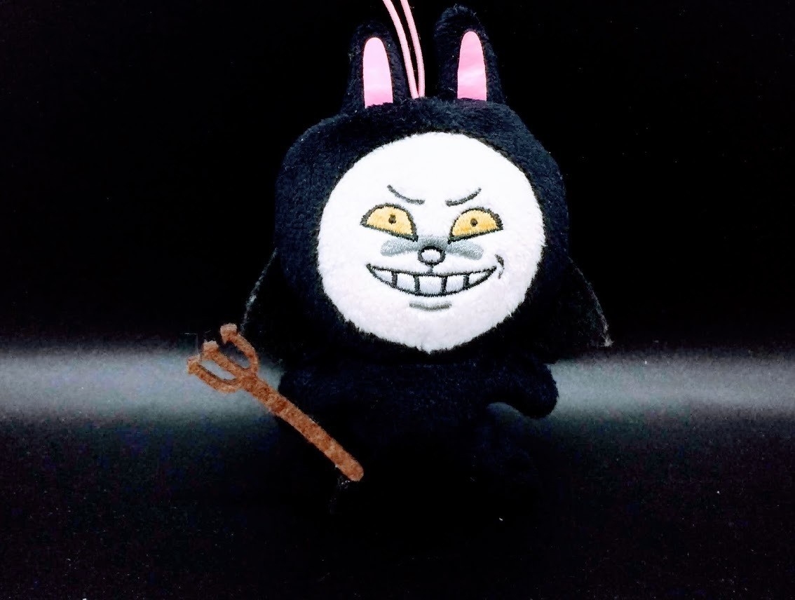 人気 Line ライン コニー 悪魔ver キャラクター マスコット ぬいぐるみ メッセンジャー Nhn スタンプ Japan フレンズ ブラウン レア の落札情報詳細 ヤフオク落札価格情報 オークフリー スマートフォン版