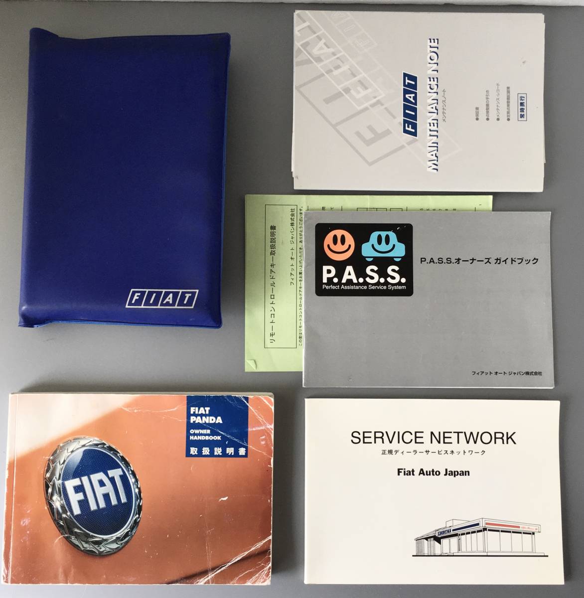 FIATフィアット Pandaパンダ 取扱説明書(Owner Handbook) 日本語版