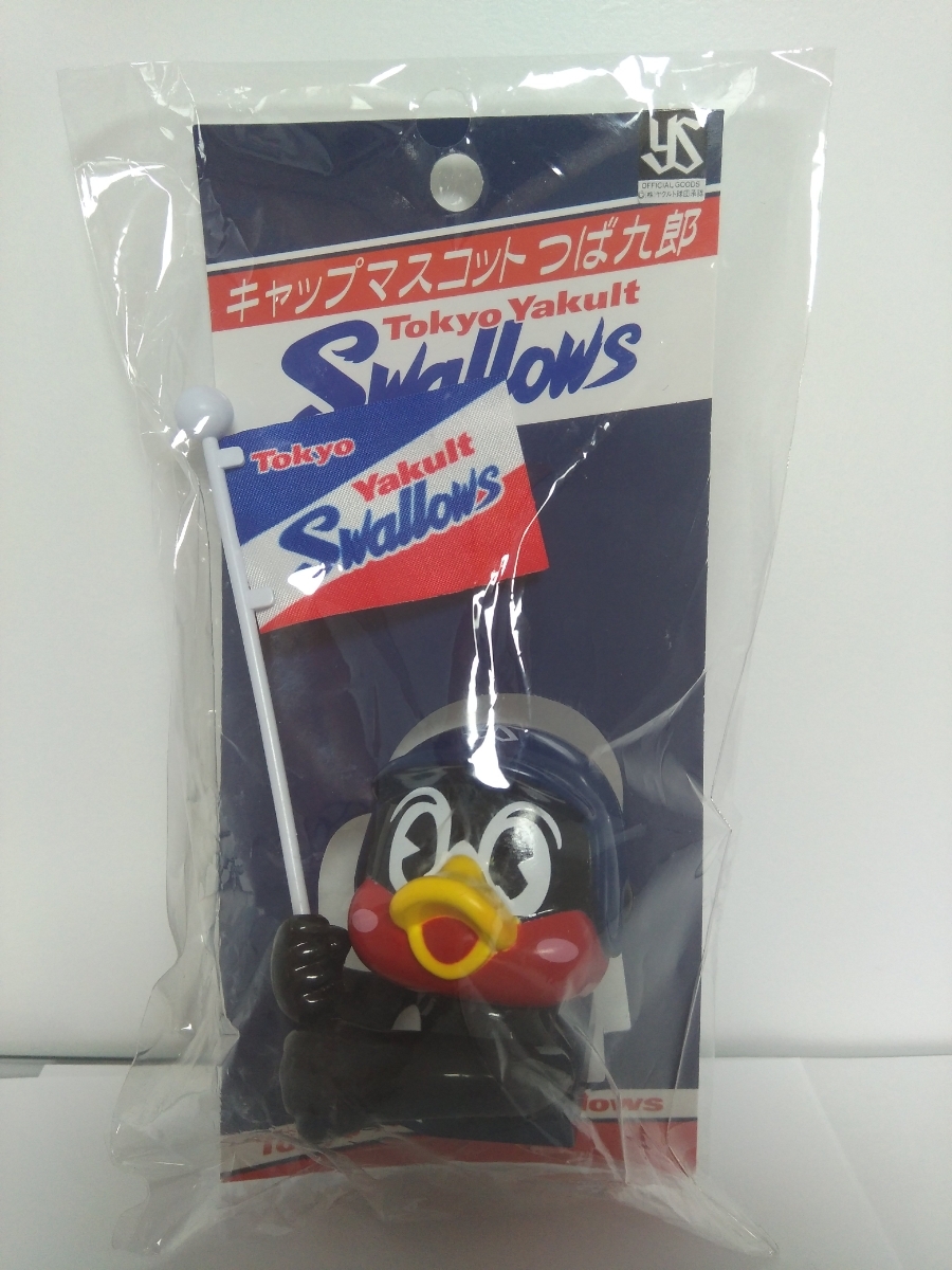 新品】☆希少品☆つば九郎キャップマスコット（旗）Ver.☆東京ヤクルト
