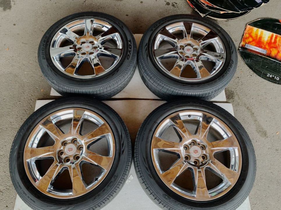 キャデラック純正 20インチ アルミ製 多スポークホイール キャデラック XT4 E2UL 純正20インチ純正アルミホイール 20X8.5J+37