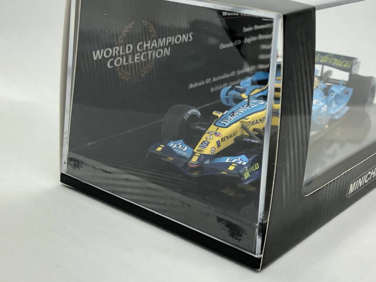 ミニチャンプス 1/43 MINICHAMPS ルノー R26 フェルナンド