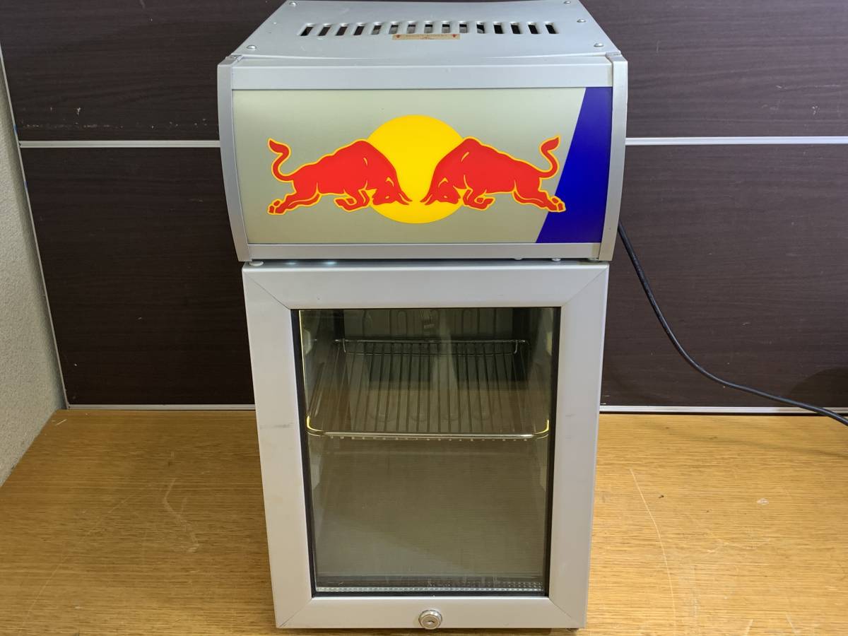 レッドブル 冷蔵庫 ショーケース 照明付RedBullドリンク