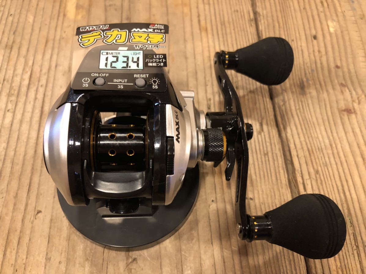 新品 Abu Abugarcia アブガルシア マックス Dlc カウンター搭載リール ダブルハンドルモデル 右巻き Abu 新品 の落札情報詳細 ヤフオク落札価格情報 オークフリー スマートフォン版