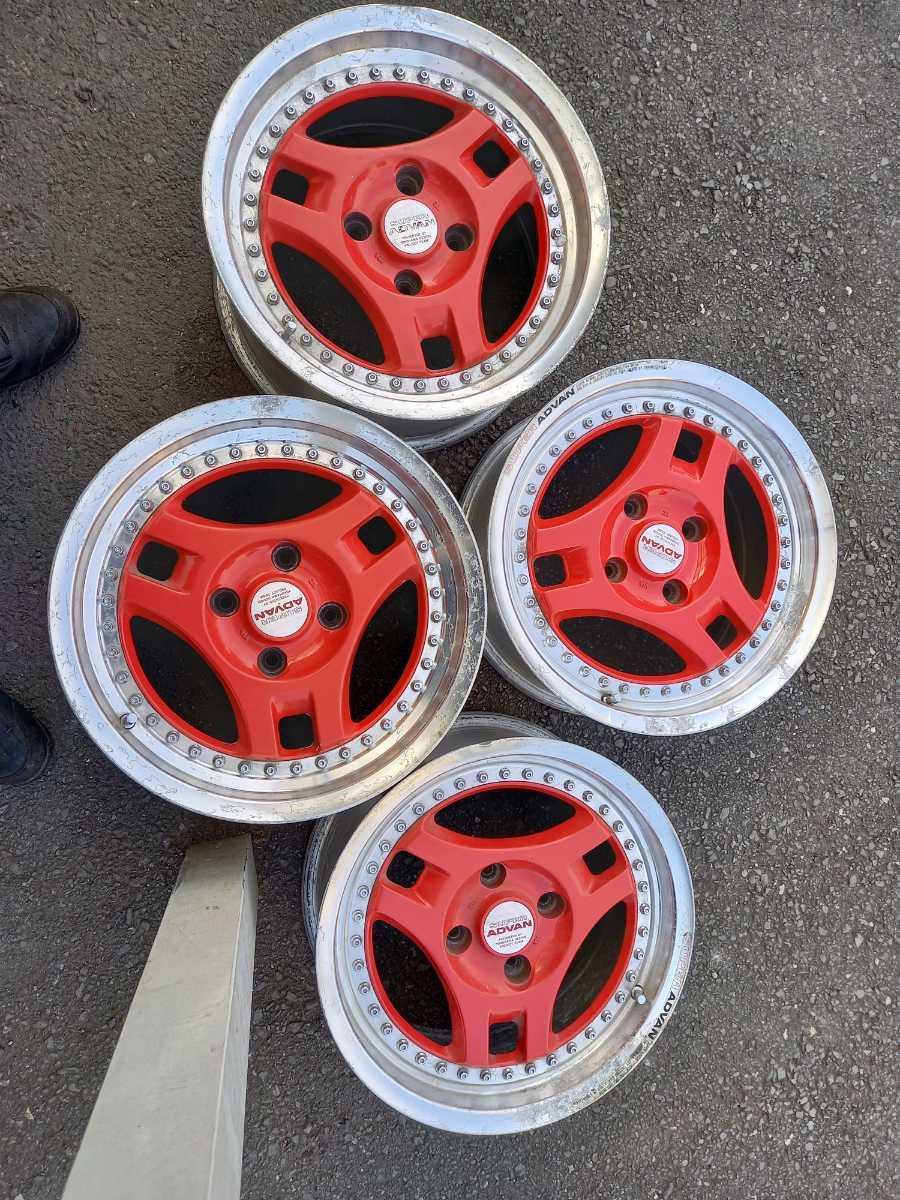 ヨコハマ SUPER ADVAN 16インチ 114.3 4H 180SXS13 ADVAN スーパーレーシング 16インチ 114.3 4穴 180sx ヨコハマ