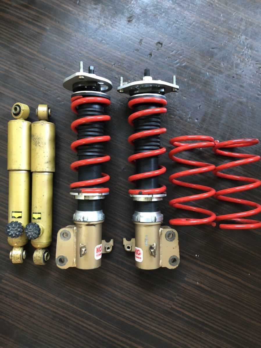 稀少 Kcテクニカ シャトルｇｔｓ車高調 調整式ピロ フルタップ全長式車高調 ワゴンr Mh21 22 Mc22 ツインec22 ラパンhe21 アルト Ha23 の落札情報詳細 ヤフオク落札価格情報 オークフリー スマートフォン版