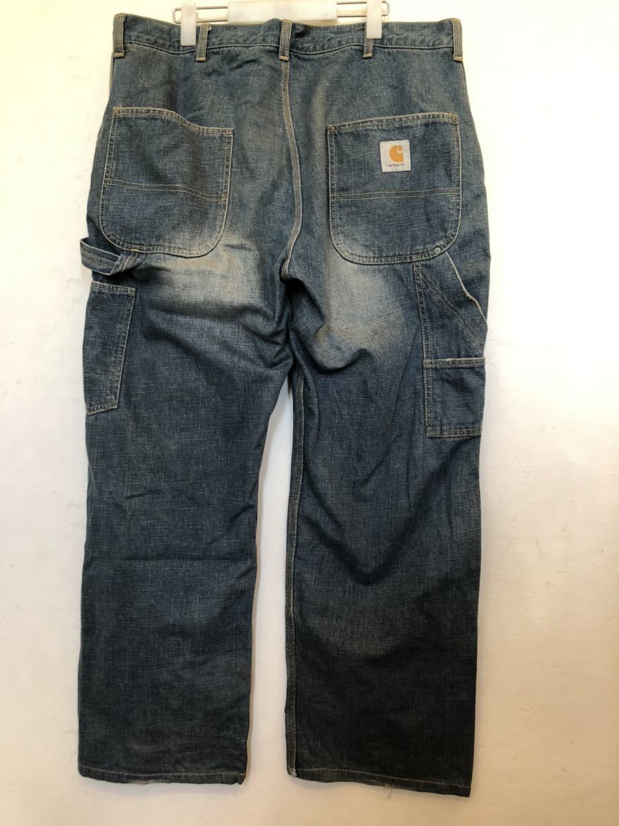 Carhartt カーハート 色落ち良好ダブルニーデニムペインターパンツW38