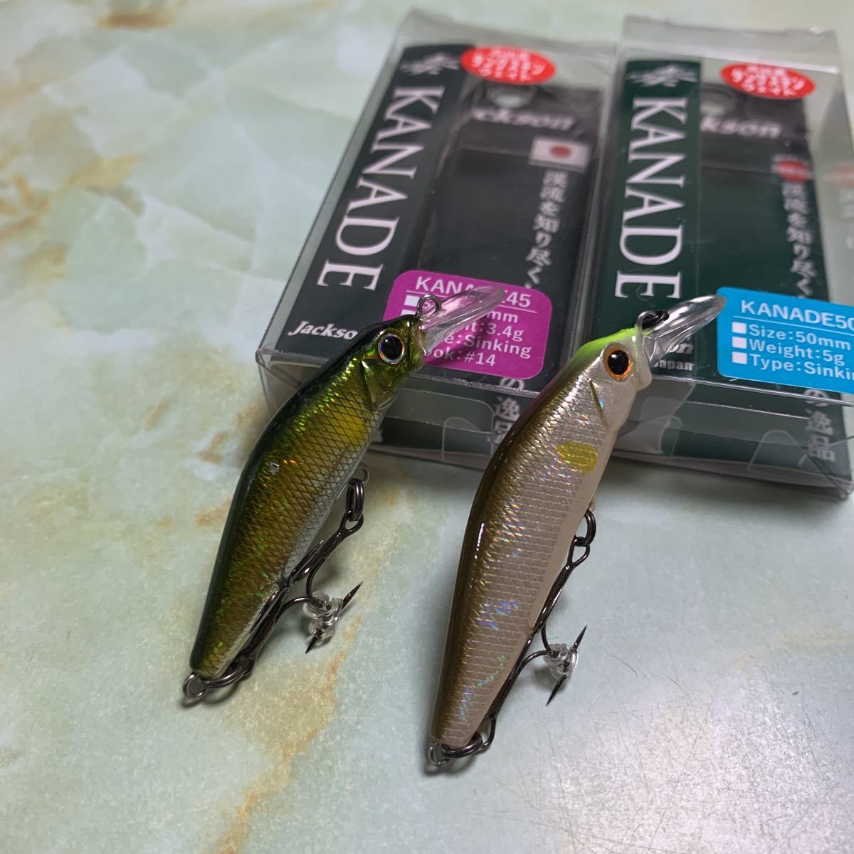 Jackson ジャクソン Kanade 奏セット シンキングミノー トラウトミノー の落札情報詳細 ヤフオク落札価格情報 オークフリー スマートフォン版