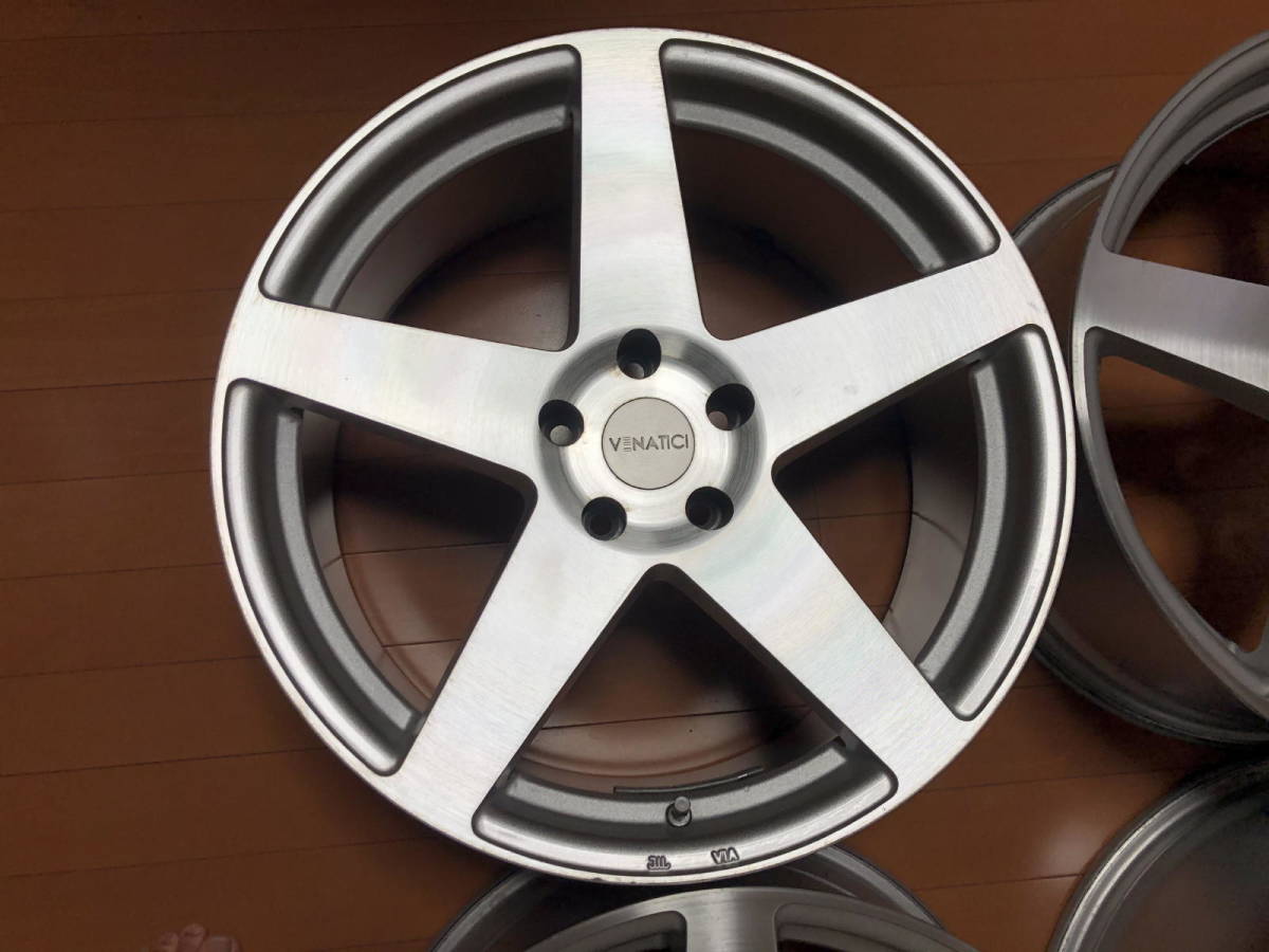 VENATICI C-51S 19インチ 8.5J 9.5J PCD114.3 5穴 アルミ