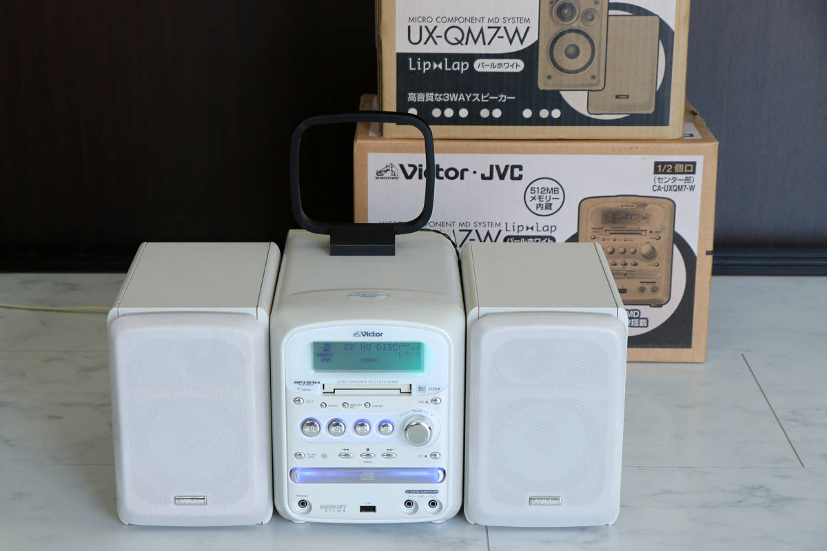 Victor ビクター MDメモリーシステム CA-UXQM7-W