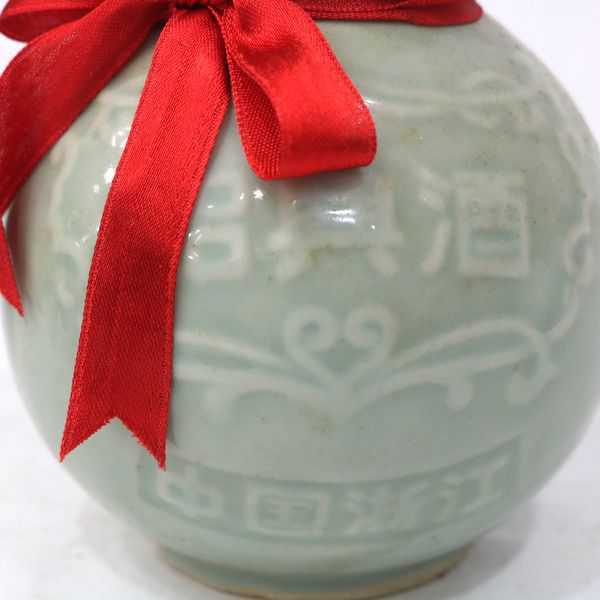 ☆紹興酒 古越龍山 中国浙江 ひょうたん型陶器 18度 750ml（重量 1115g