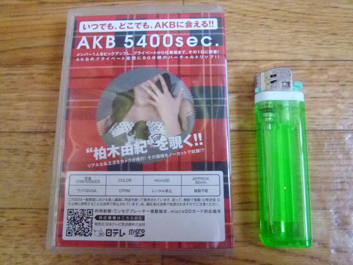 AKB48 5400sec. micro SDカード 16本 コンプリートセット AKB48 5400sec. micro SDカード 16種 前田 大島 板野 小嶋 篠田