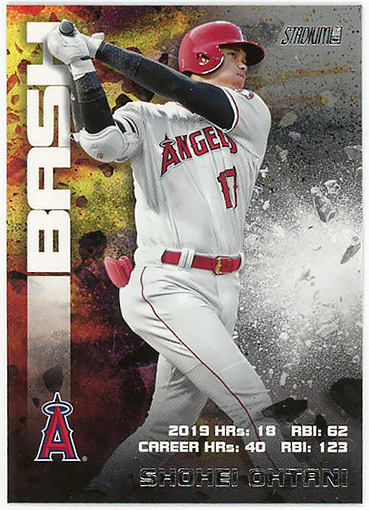 Angels 大谷翔平shohei Ohtani最新 Stadium Club Bash And Burnインサート の落札情報詳細 ヤフオク落札価格情報 オークフリー スマートフォン版