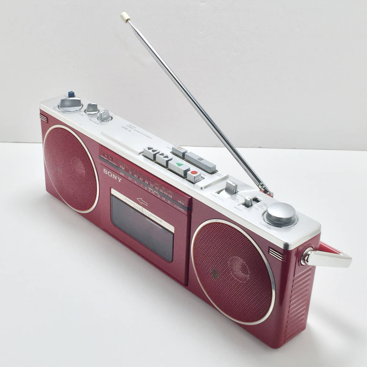 SONY CFS-636 カセットレコーダー 1985年11月 テレビ・オーディオ・カメラ SONY CFS-636 カセット