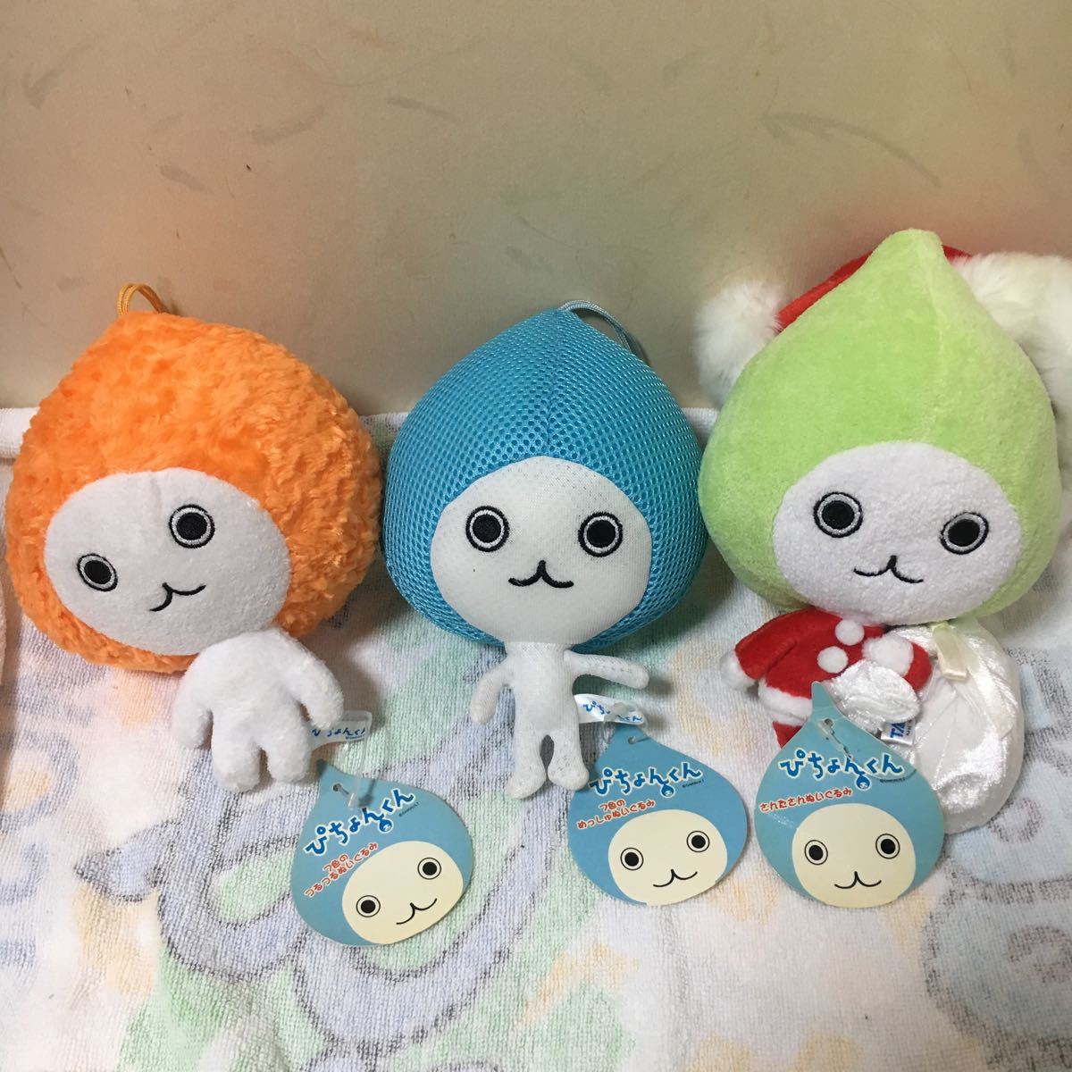 ぴちょんくん ぬいぐるみ 3点セットの落札情報詳細 - Yahoo
