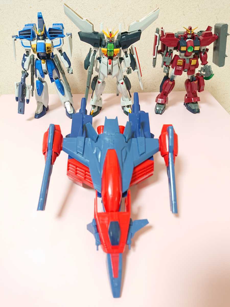 HG 1/100 ガンダムX ダブルエックス&ジーファルコン&エアマスター