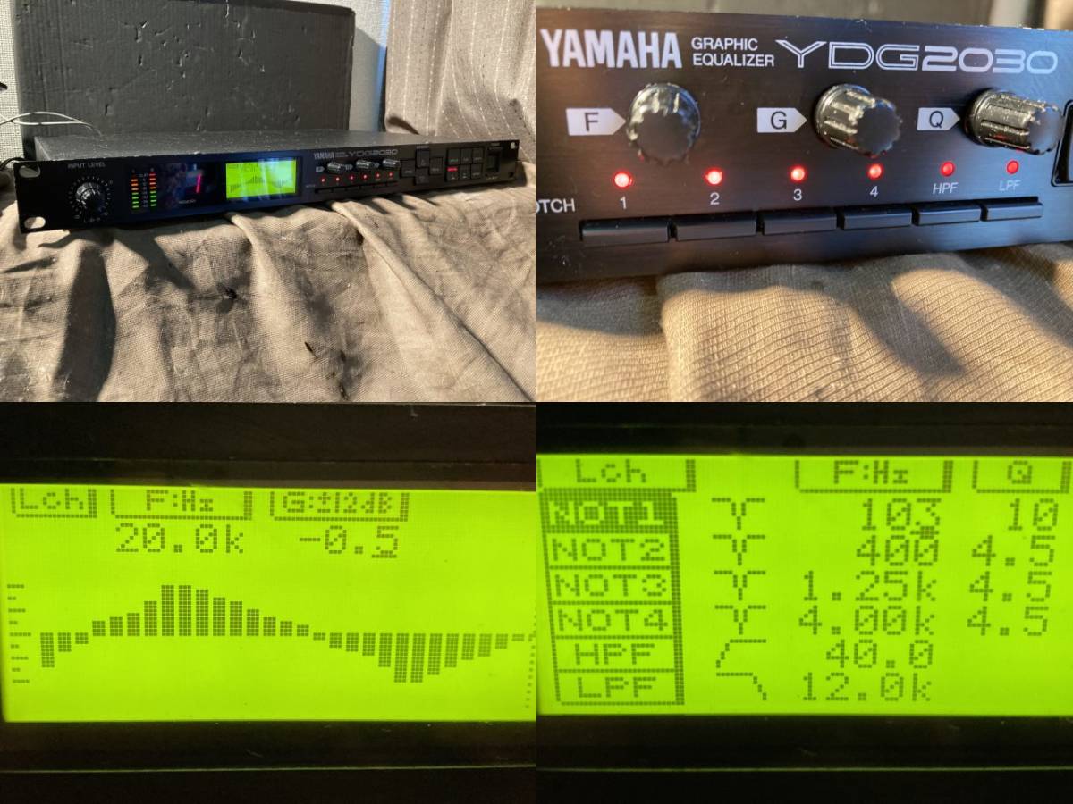 YAMAHA YDG2030 グラフィックイコライザー YAMAHA YDG2030