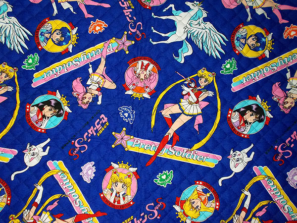 美少女戦士セーラームーンプリント生地
