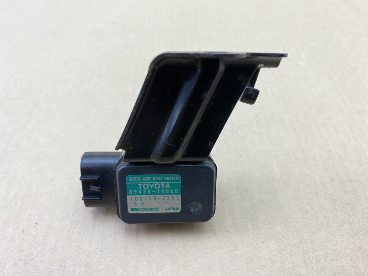 実動外し JZA70 ターボプレッシャーセンサー 89420-14060 実動外し
