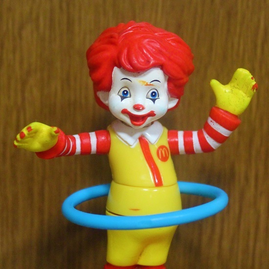 マクドナルド ミールトイ フラフープ 4種 未開封 マクドナルド