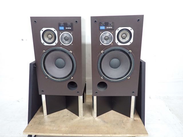 PIONEER パイオニア 3ウェイスピーカー S-570 ペア 中古 訳あり