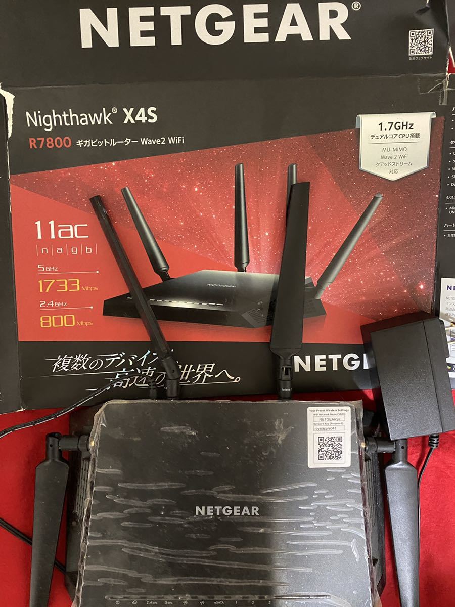 Netgear x4s r7800 無線LANルーター ゲーミング openwrtの落札情報詳細 ヤフオク落札価格検索 オークフリー