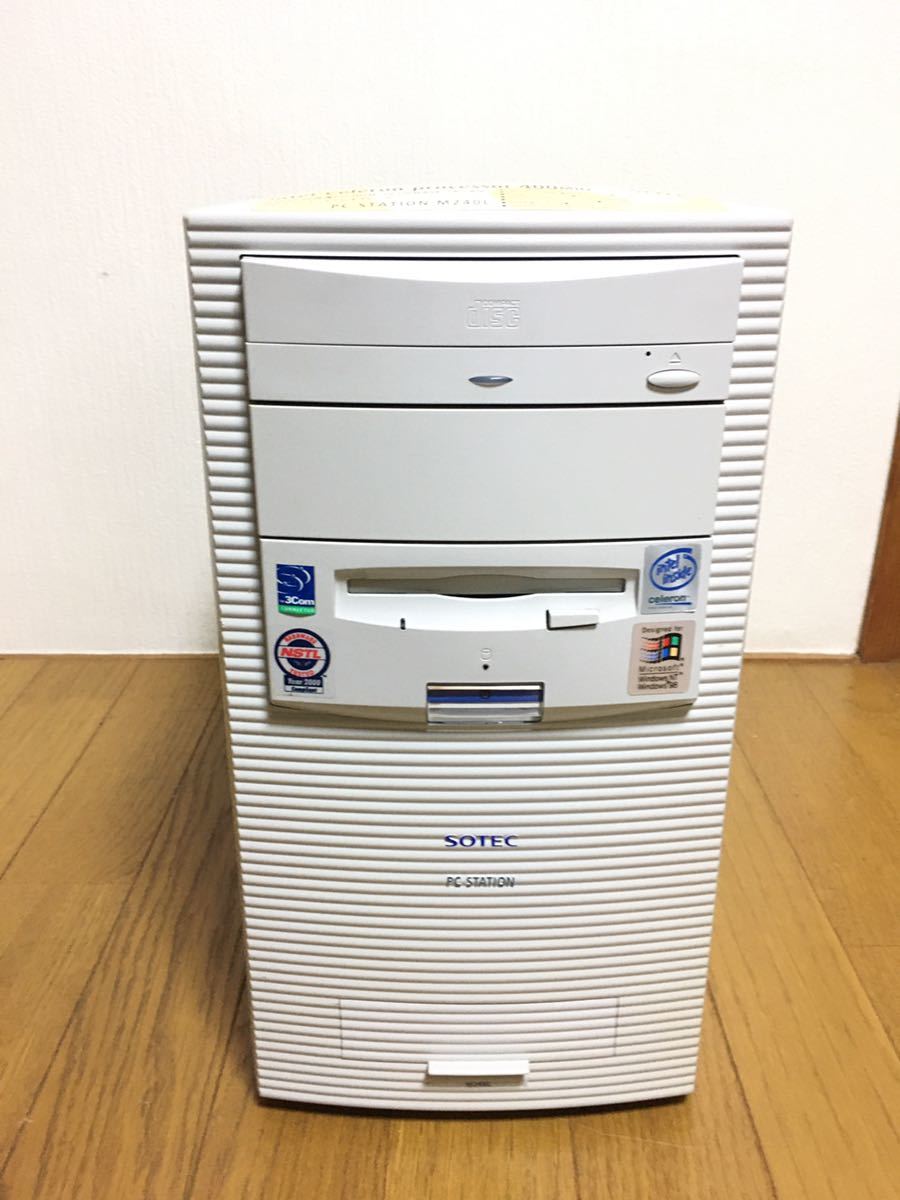 SOTEC デスクトップ PC STATION M240Lの落札情報詳細 - Yahoo