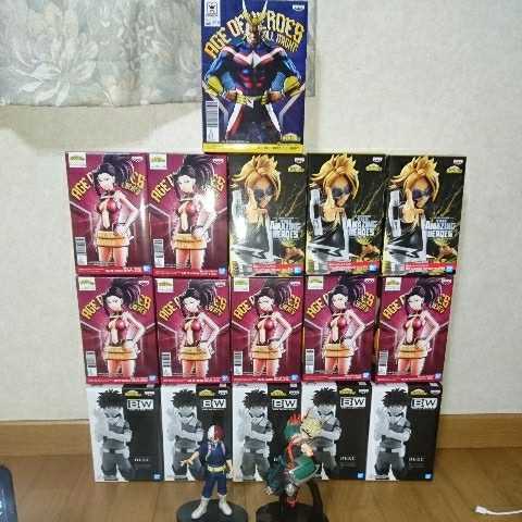 新品 18体 僕のヒーローアカデミア ヒロアカ プライズ フィギュア セット オールマイト 緑谷出久 八百万百 上鳴電気 爆豪勝己 轟焦凍 の落札情報詳細 ヤフオク落札価格情報 オークフリー スマートフォン版