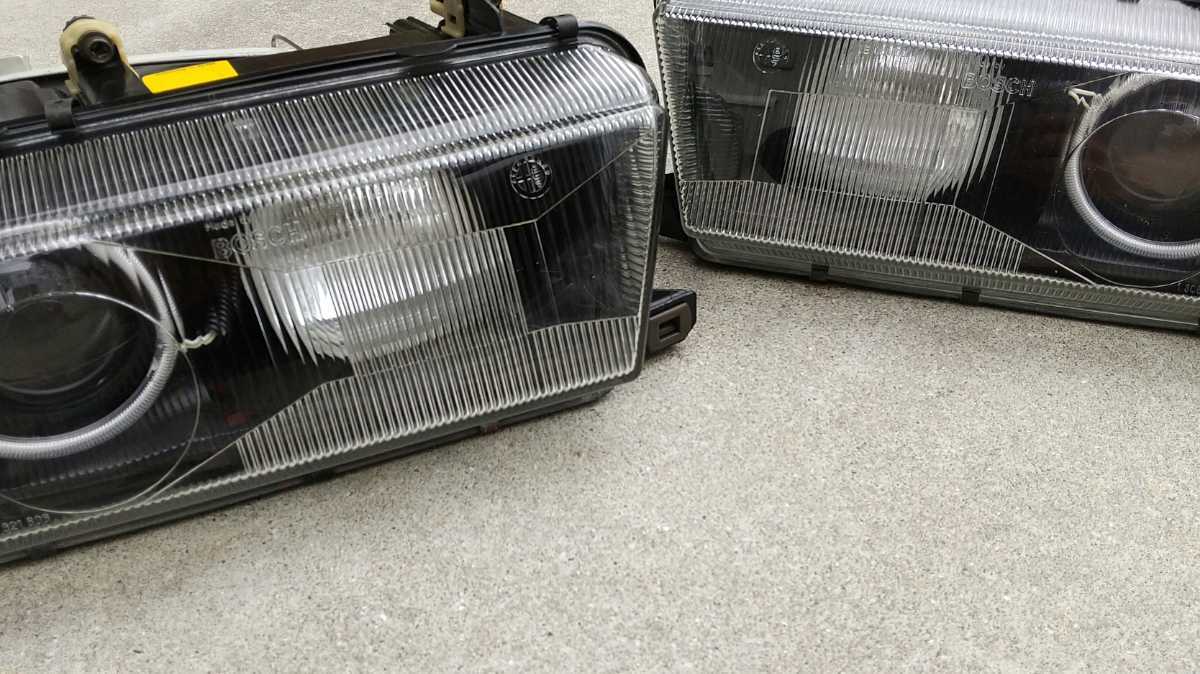 アルファロメオ alfa 155 ヘッドライト 純正加工 左右