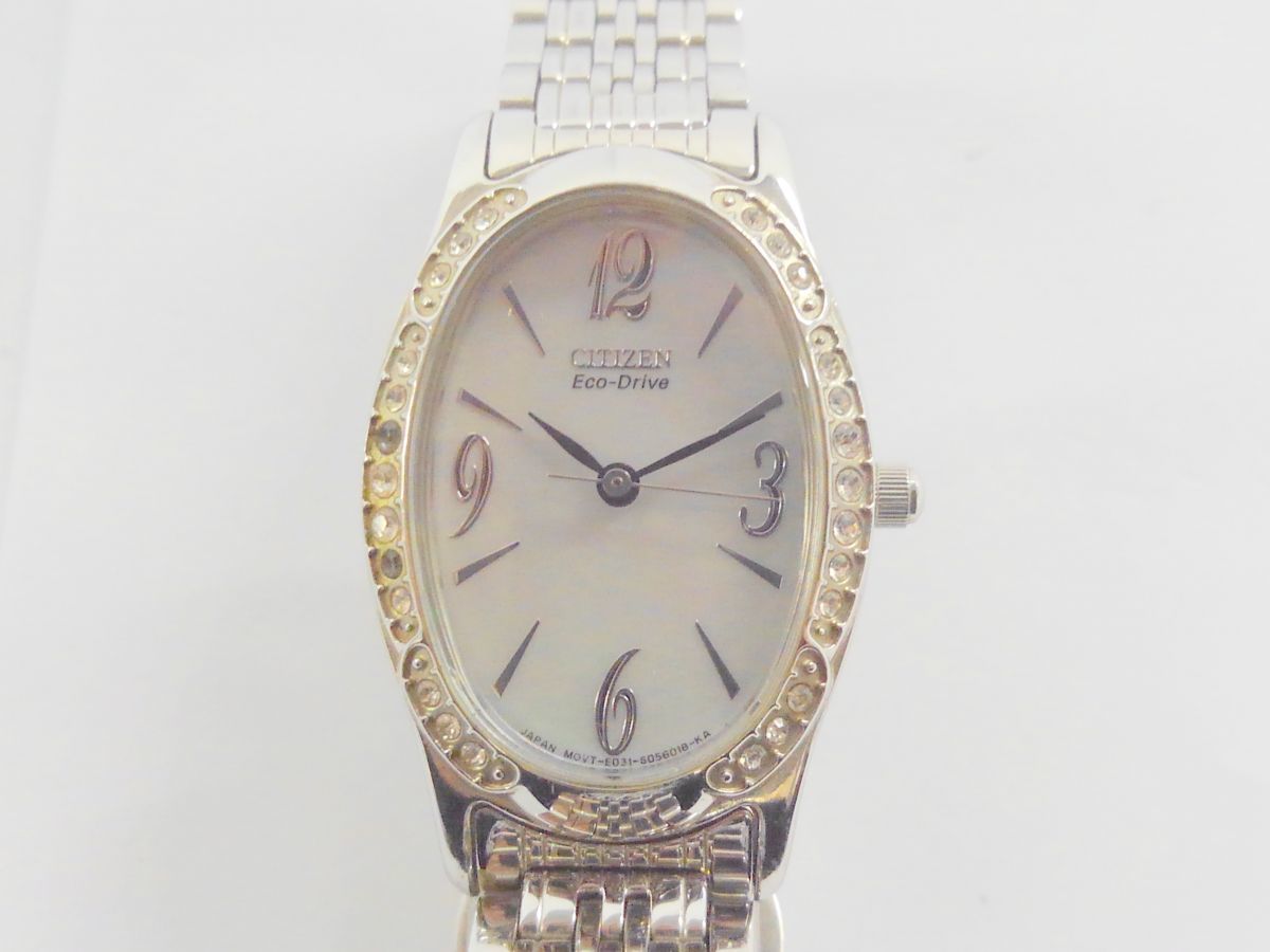 F099 I4 9191 Citizen シチズン エコドライブ ホワイトシェル E031 S レディース ソーラー 腕時計 稼働 の落札情報詳細 ヤフオク落札価格情報 オークフリー スマートフォン版