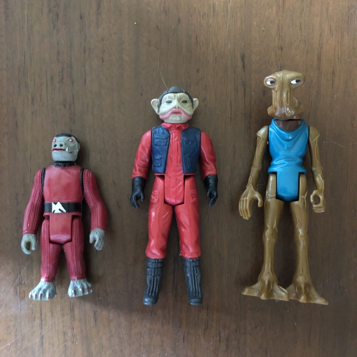 昭和 当時物 スターウォーズ オールドケナー Kenner 宇宙人3体セット フィギュア アグノート ニエンナン ハンマーヘッド 1978年 の落札情報詳細 ヤフオク落札価格情報 オークフリー スマートフォン版