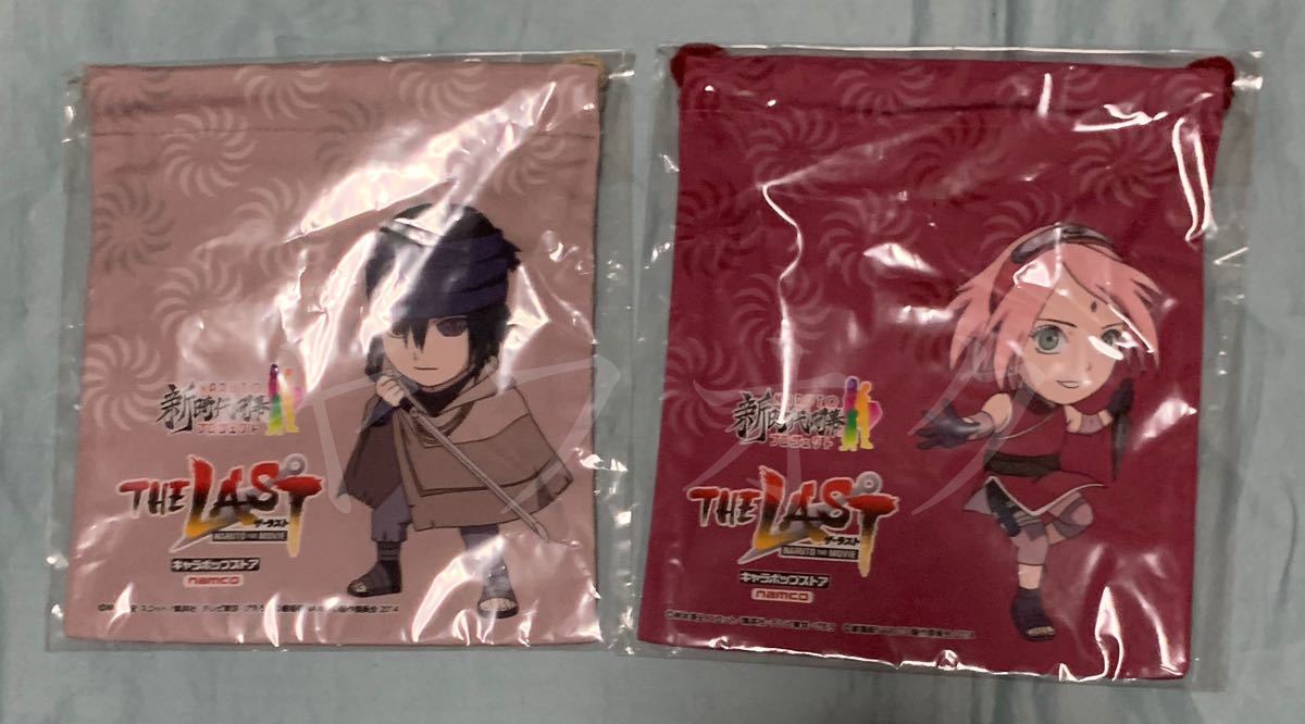新品 Naruto The Last キャラポップストア 巾着 うちはサスケ 春野サクラ サスサク の落札情報詳細 ヤフオク落札価格情報 オークフリー スマートフォン版