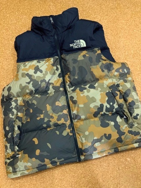 THE たすかっ NORTH FACEヌプシダウンベスト海外企画XL