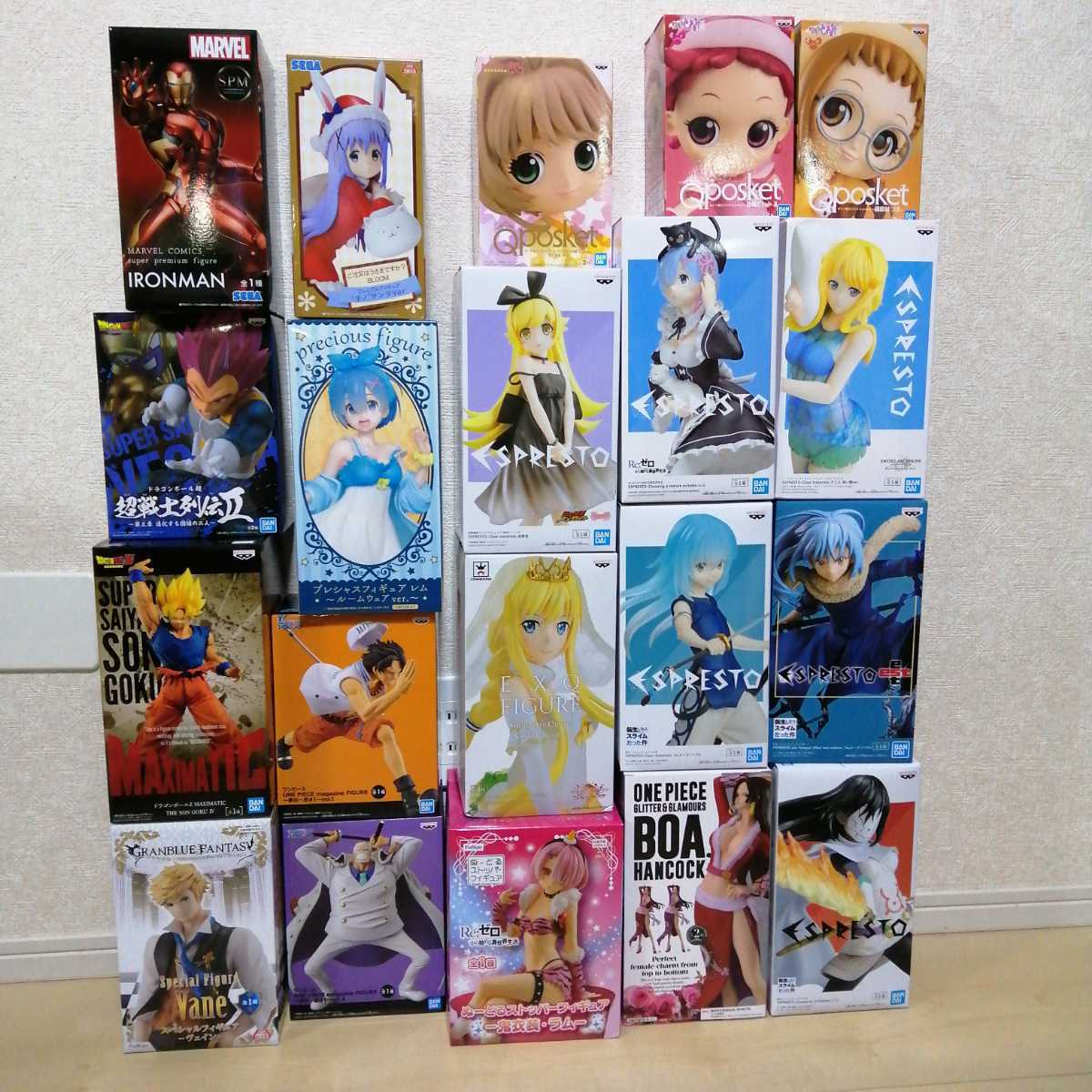 新品 未開封 フィギュア まとめ ドラゴンボール ワンピース ゼロから始める異世界生活 転生したらスライムだった件 ソードアートオンライン 大量 の落札情報詳細 ヤフオク落札価格情報 オークフリー スマートフォン版