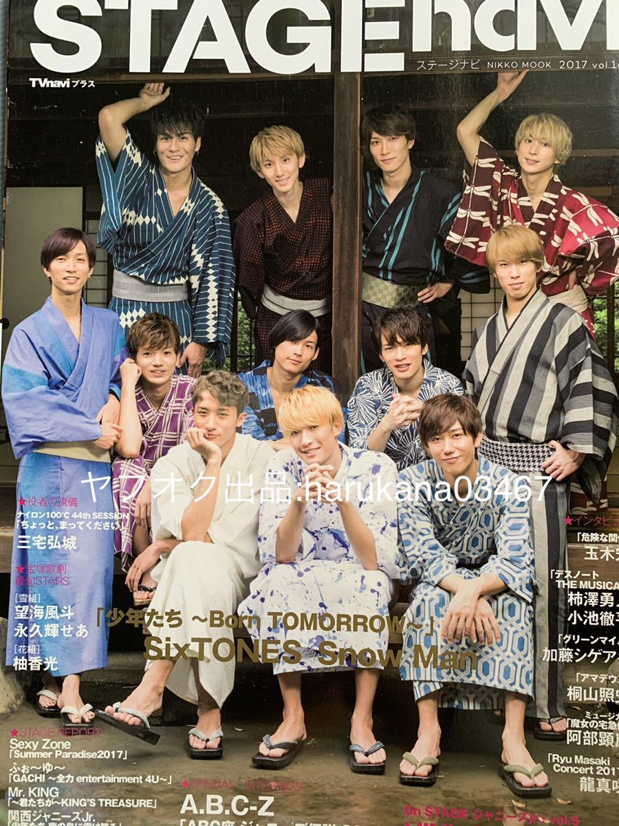 SixTONES SnowMan 少年たち 力強い 映画 舞台 パンフレット ファイル