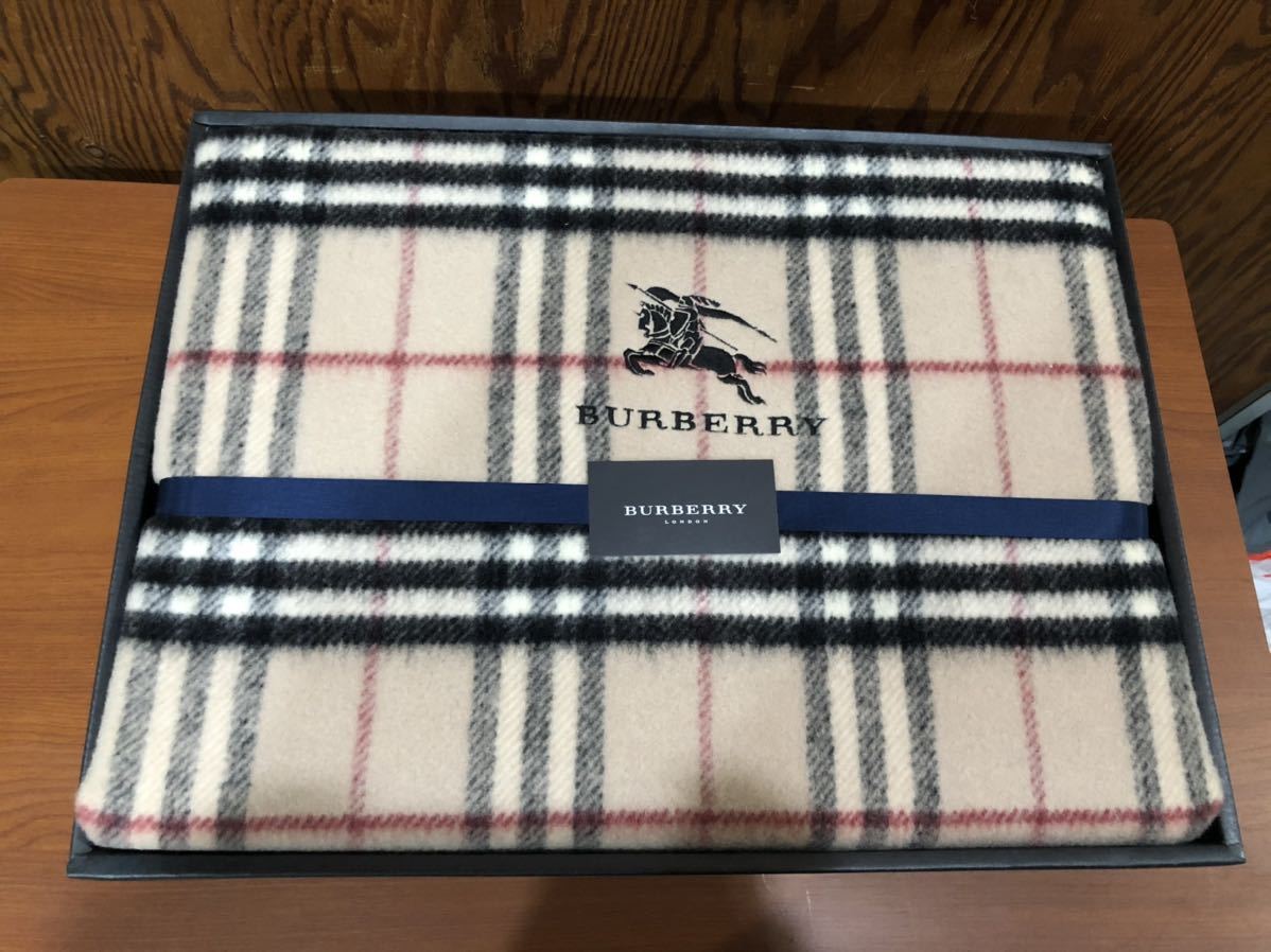 新品】⭐️Burberry バーバリー 西川 羊毛混肌掛け布団 ウール混 新品