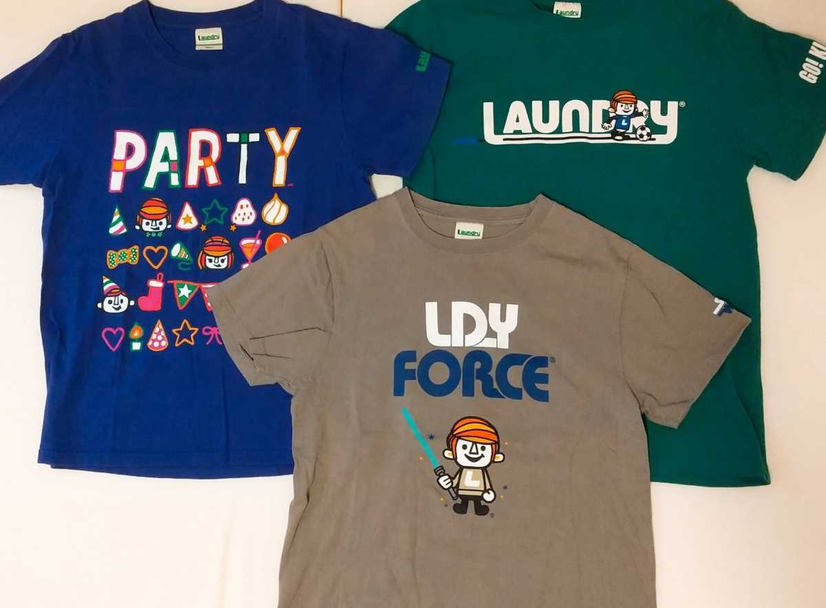 中古品 Laundry ランドリー Tシャツ 8枚セット Sサイズ の落札情報詳細 ヤフオク落札価格情報 オークフリー スマートフォン版