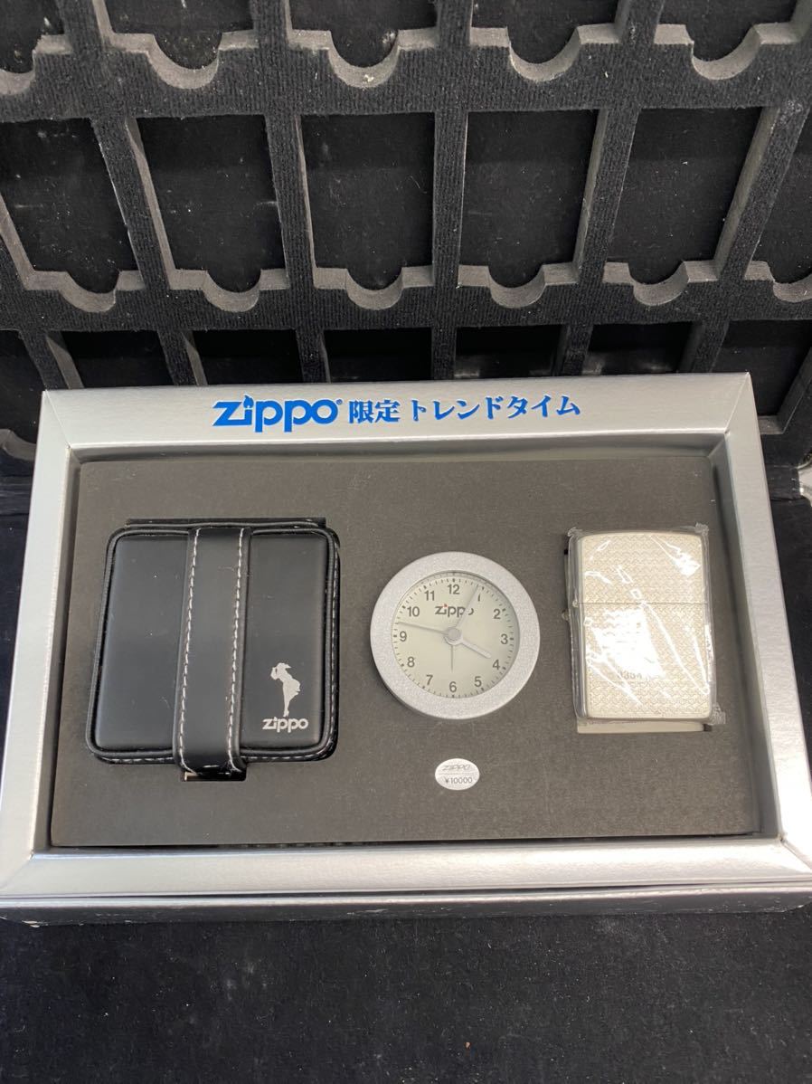 ☆ZIPPO 限定 トレンドタイム☆ジッポライター 2000 XVⅠ刻印 LIMITED 