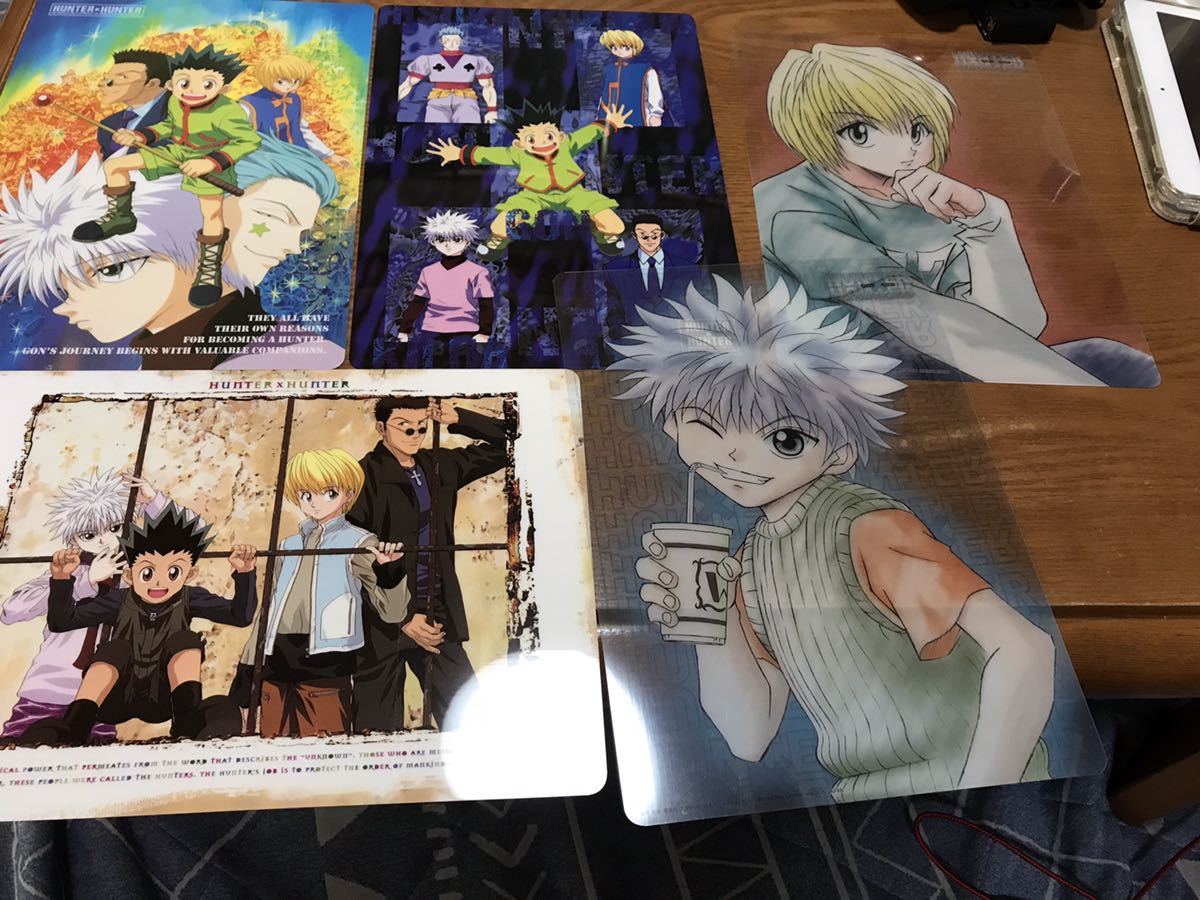 ハンターハンター ミニ下敷き 未開封 HUNTER×HUNTER キルア ミニ下敷き